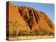 Ayers Rock in the Australian Outback-Paul Souders-Premier Image Canvas