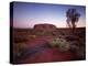 Ayers Rock, Uluru at Sunset-null-Premier Image Canvas