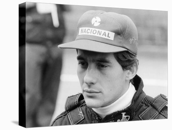 Ayrton Senna at the British Grand Prix, 1985-null-Premier Image Canvas