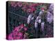 Azaleas and Wisteria Bloom at Bonaventure Cemetery, Savannah, Georgia, USA-Joanne Wells-Premier Image Canvas