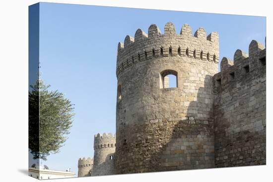 Azerbaijan, Baku. A Tower on the Outer Wall of the Palace of the Shirvanshahs-Alida Latham-Premier Image Canvas