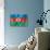 Azerbaijani Flag-daboost-Stretched Canvas displayed on a wall
