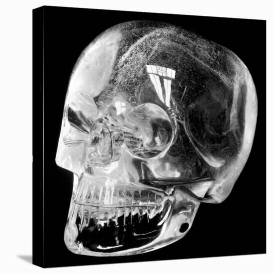 Aztec Rock Crystal Skull-null-Premier Image Canvas