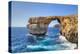 Azure Window, Famous Stone Arch on Gozo Island, Malta.-RobWilson-Premier Image Canvas