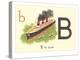 B is for Boats-null-Stretched Canvas