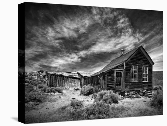 B&W Desert View III-David Drost-Premier Image Canvas