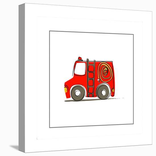 Ba Fire Truck-null-Premier Image Canvas