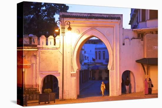 Bab El Fahs at Dusk, Grand Socco, Tangier, Morocco, North Africa-Neil Farrin-Premier Image Canvas