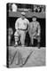 Babe Ruth in a Ny Giants Uniform with Giants Manager John Mcgraw, Oct. 23, 1923-null-Stretched Canvas