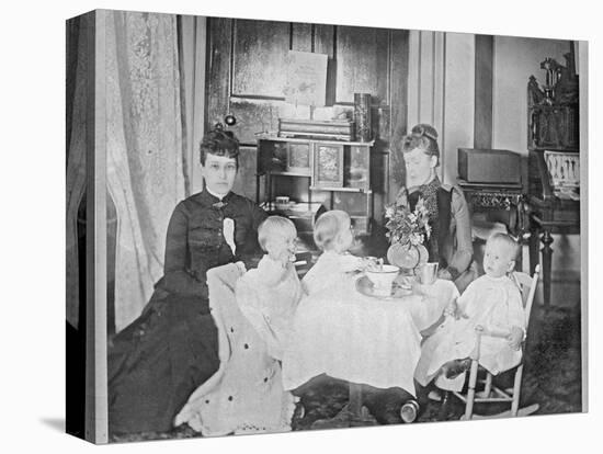 Babes of the White House, c.1889-Frances Benjamin Johnston-Premier Image Canvas