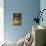 Baby Bluebird Breakfast-Jai Johnson-Premier Image Canvas displayed on a wall
