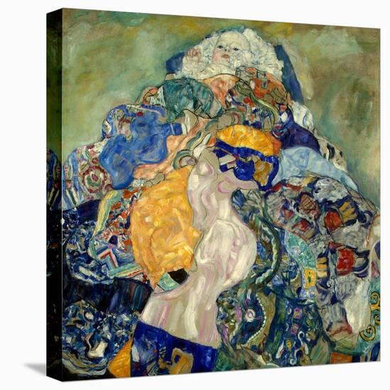 Baby (Cradle). 1917 - 18-Gustav Klimt-Premier Image Canvas