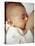 Baby Girl Breastfeeding-Ian Boddy-Premier Image Canvas