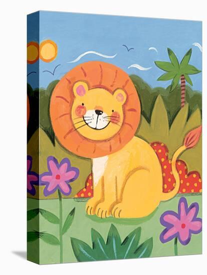 Baby Lion-Sophie Harding-Stretched Canvas