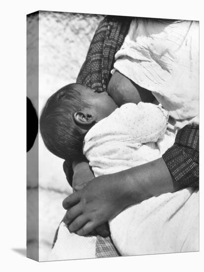 Baby Nursing (Conchita with Her Mother Luz Jimenez), Mexico City, 1926-Tina Modotti-Premier Image Canvas