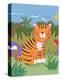 Baby Tiger-Sophie Harding-Stretched Canvas