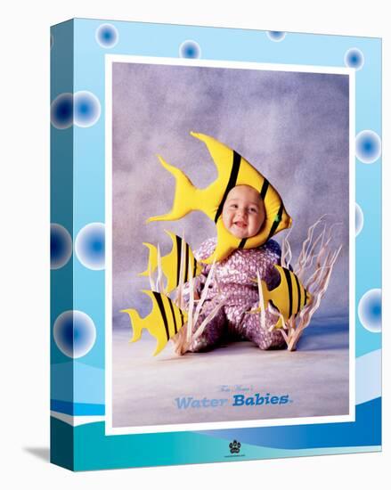 Baby Yellow Fish-Tom Arma-Stretched Canvas