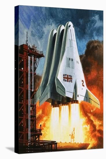 BAC's 'Mustard' Space Transporter-Wilf Hardy-Premier Image Canvas