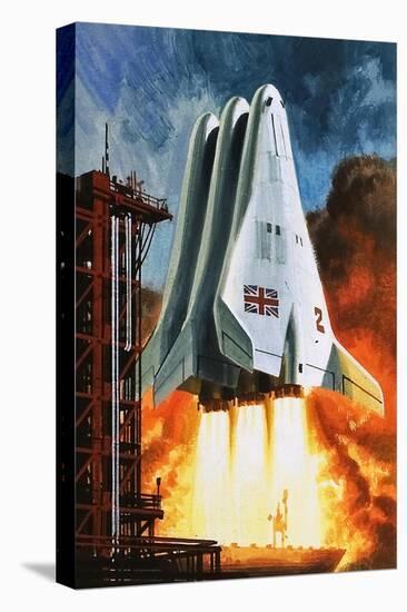 BAC's 'Mustard' Space Transporter-Wilf Hardy-Premier Image Canvas