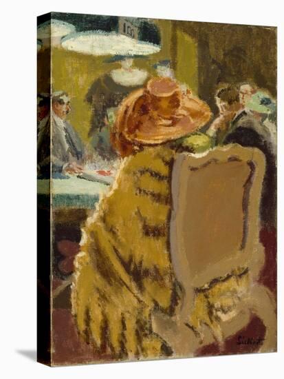 Baccarat - the Fur Cape-Walter Richard Sickert-Premier Image Canvas