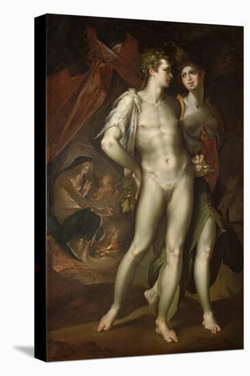 Bacchus and Ceres Leaving Venus, about 1590-Bartholomaeus Spranger-Premier Image Canvas