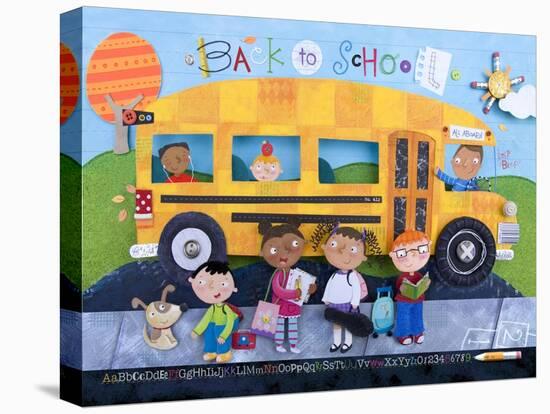 Back to School Bus-Holli Conger-Premier Image Canvas