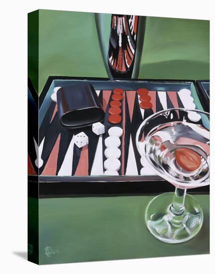 Backgammon-Paul Kenton-Stretched Canvas