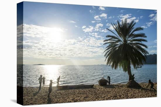 Backlight of Cape Malcear, Lake Malawi, Malawi, Africa-Michael Runkel-Premier Image Canvas