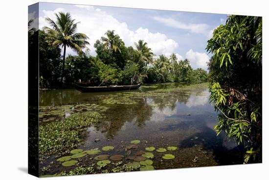 Backwaters of Kumarakom, Kottayam, Kerala, India, Asia-Balan Madhavan-Premier Image Canvas