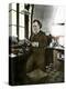 Bacteriologist Elie Metchnikoff in His Laboratory-null-Premier Image Canvas