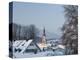Bad Tolz Spa Town Covered By Snow at Sunrise, Bavaria, Germany-Richard Nebesky-Premier Image Canvas