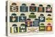 Badges Caps and Colours of English County Cricket Clubs-Alfred Lambert-Premier Image Canvas