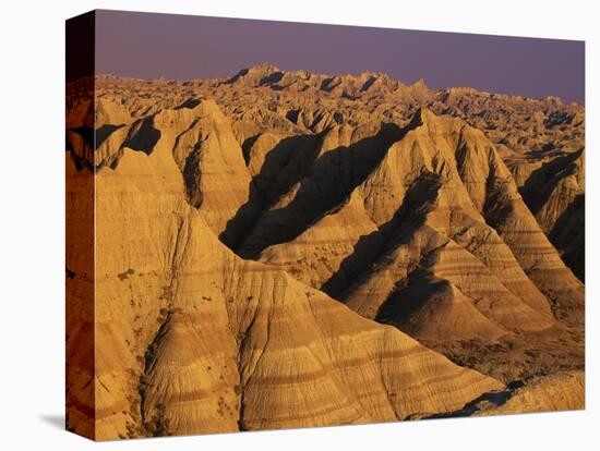 Badlands at Sunset-Joseph Sohm-Premier Image Canvas