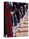 Bagpipe Players with Traditional Scottish Uniform, Glasgow, Scotland, United Kingdom, Europe-Yadid Levy-Premier Image Canvas