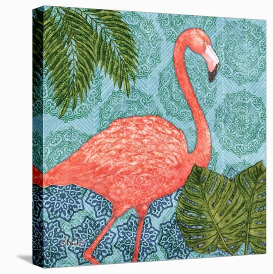 Bahama Flamingo I-Paul Brent-Stretched Canvas