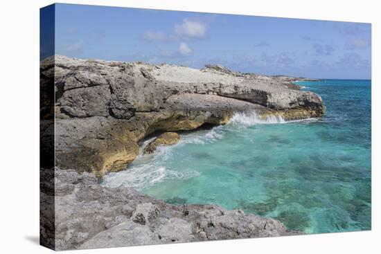 Bahamas, Exuma Island, Cays Land and Sea Park. Site of the Blow Hole-Don Paulson-Premier Image Canvas