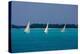 Bahamian Racing Sloop at the Annual National Family Island Regatta, Georgetown, Great Exuma-null-Premier Image Canvas