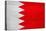 Bahrain Flag Design with Wood Patterning - Flags of the World Series-Philippe Hugonnard-Stretched Canvas