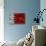 Bahrain Flag Graphic On Wall-simon johnsen-Stretched Canvas displayed on a wall