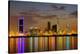 Bahrain Highrises Reflections-null-Stretched Canvas