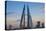 Bahrain, Manama, Bahrain Bay, Bahrain World Trade Center and City Skyline-Jane Sweeney-Premier Image Canvas