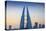 Bahrain, Manama, Bahrain Bay, Bahrain World Trade Center and City Skyline-Jane Sweeney-Premier Image Canvas