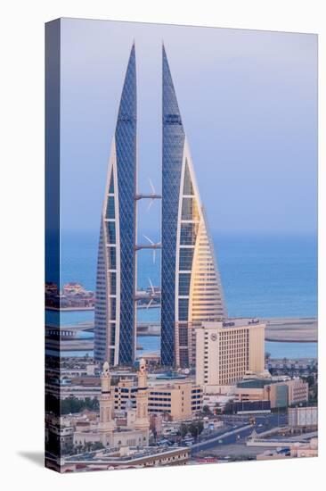 Bahrain, Manama, View of Bahrain World Trade Center-Jane Sweeney-Premier Image Canvas