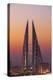 Bahrain, Manama, View of Bahrain World Trade Center-Jane Sweeney-Premier Image Canvas