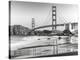 Baker beach and Golden Gate Bridge, San Francisco-null-Stretched Canvas