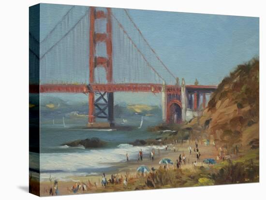 Baker's Beach-Chuck Larivey-Stretched Canvas