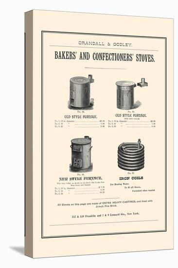 Bakers and Confectioner's Stoves-null-Stretched Canvas