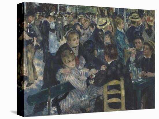 Bal du Moulin de la Galette, Montmartre-Pierre-Auguste Renoir-Premier Image Canvas