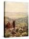 Balaam blessing the camp of Israel - Bible-William Brassey Hole-Premier Image Canvas