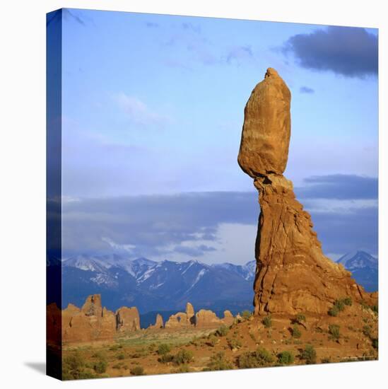 Balanced Rock, Arches National Park, Utah, USA-Tony Gervis-Premier Image Canvas